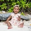 imageKYTE BABY Rayon Made From Bamboo Bow 36 Months Peach