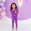 imageKYTE BABY Toddler Pajama Set  Pjs for Toddlers Made of Soft Bamboo Rayon MaterialBarbie Astronaut
