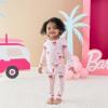 imageKYTE BABY Toddler Pajama Set  Pjs for Toddlers Made of Soft Bamboo Rayon MaterialBarbie Beach