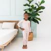 imageKYTE BABY Toddler Pajama Set  Pjs for Toddlers Made of Soft Bamboo Rayon MaterialBlush