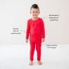 imageKYTE BABY Toddler Pajama Set  Pjs for Toddlers Made of Soft Bamboo Rayon MaterialCardinal