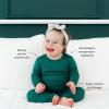 imageKYTE BABY Toddler Pajama Set  Pjs for Toddlers Made of Soft Bamboo Rayon MaterialEmerald