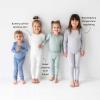 imageKYTE BABY Toddler Pajama Set  Pjs for Toddlers Made of Soft Bamboo Rayon MaterialEucalyptus