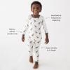 imageKYTE BABY Toddler Pajama Set  Pjs for Toddlers Made of Soft Bamboo Rayon MaterialGiraffe