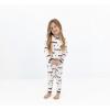 imageKYTE BABY Toddler Pajama Set  Pjs for Toddlers Made of Soft Bamboo Rayon MaterialHoliday Train