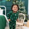 imageKYTE BABY Toddler Pajama Set  Pjs for Toddlers Made of Soft Bamboo Rayon MaterialMistletoe