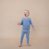 imageKYTE BABY Toddler Pajama Set  Pjs for Toddlers Made of Soft Bamboo Rayon MaterialSlate