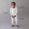 imageKYTE BABY Toddler Pajama Set  Pjs for Toddlers Made of Soft Bamboo Rayon MaterialWinterberry