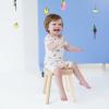 imageKYTE BABY Toddler Short Sleeve Pajama Set  Pjs for Toddlers Made of Soft Rayon Made From Bamboo MaterialButterfly