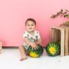 imageKYTE BABY Toddler Short Sleeve Pajama Set  Pjs for Toddlers Made of Soft Rayon Made From Bamboo MaterialWatermelon