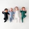 imageKYTE BABY Unisex Footie Rayon Made From Bamboo Snap Closure024 MonthsEmerald