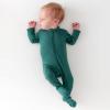 imageKYTE BABY Unisex Footie Rayon Made From Bamboo Snap Closure024 MonthsEmerald