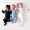 imageKYTE BABY Unisex Footie Rayon Made From Bamboo Snap Closure024 MonthsMidnight