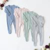 imageKYTE BABY Unisex Footie Rayon Made From Bamboo Snap Closure024 MonthsSage