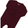 imageKYTE BABY Unisex Rayon Made From Bamboo Zippered Rompers 024 MonthsBurgundy