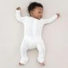 imageKYTE BABY Unisex Rayon Made From Bamboo Zippered Rompers 024 MonthsCloud