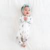 imageKYTE BABY Unisex Rayon Made From Bamboo Zippered Rompers 024 MonthsEucalyptus