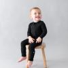 imageKYTE BABY Unisex Rayon Made From Bamboo Zippered Rompers 024 MonthsMidnight