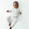 imageKYTE BABY Unisex Rayon Made From Bamboo Zippered Rompers 024 MonthsOat