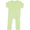 imageKYTE BABY Unisex Rayon Made From Bamboo Zippered Rompers 024 MonthsPistachio