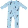 imageKYTE BABY Unisex Rayon Made From Bamboo Zippered Rompers 024 MonthsStream Shark