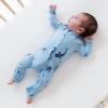 imageKYTE BABY Unisex Rayon Made From Bamboo Zippered Rompers 024 MonthsStream Shark