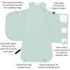 imageKYTE BABY Unisex Rayon Made from Bamboo Sleep Bag Swaddler for Babies 10 TogSage