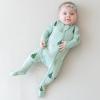 imageKYTE BABY Unisex Zipper Closure Footies Rayon Made From Bamboo 024 MonthsBoho Tree