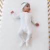 imageKYTE BABY Unisex Zipper Closure Footies Rayon Made From Bamboo 024 MonthsCloud