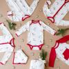 imageKYTE BABY Unisex Zipper Closure Footies Rayon Made From Bamboo 024 MonthsCloud Deer