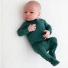 imageKYTE BABY Unisex Zipper Closure Footies Rayon Made From Bamboo 024 MonthsEmerald