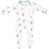 imageKYTE BABY Unisex Zipper Closure Footies Rayon Made From Bamboo 024 MonthsEucalyptus