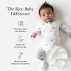 imageKYTE BABY Unisex Zipper Closure Footies Rayon Made From Bamboo 024 MonthsJurassic