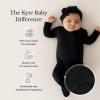 imageKYTE BABY Unisex Zipper Closure Footies Rayon Made From Bamboo 024 MonthsMidnight