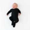 imageKYTE BABY Unisex Zipper Closure Footies Rayon Made From Bamboo 024 MonthsMidnight