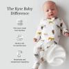 imageKYTE BABY Unisex Zipper Closure Footies Rayon Made From Bamboo 024 MonthsMoo