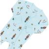 imageKYTE BABY Unisex Zipper Closure Footies Rayon Made From Bamboo 024 MonthsNutcracker