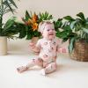 imageKYTE BABY Unisex Zipper Closure Footies Rayon Made From Bamboo 024 MonthsPeach