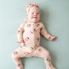 imageKYTE BABY Unisex Zipper Closure Footies Rayon Made From Bamboo 024 MonthsPeach