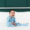 imageKYTE BABY Unisex Zipper Closure Footies Rayon Made From Bamboo 024 MonthsStream Sharks