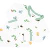 imageKYTE BABY Unisex Zipper Closure Footies Rayon Made From Bamboo 024 MonthsThe Very Hungry Caterpillar and Friends