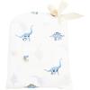 imageKyte Baby Soft Crib Sheet  Standard Fitted Crib Sheet Made with Rayon from Bamboo UltraGentle and Breathable Rust Rainbow on OatJurassic