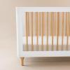 imageKyte Baby Soft Crib Sheet  Standard Fitted Crib Sheet Made with Rayon from Bamboo UltraGentle and Breathable Rust Rainbow on OatOat