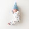 imageKyte Baby Unisex Rayon Made From Bamboo Zippered Rompers Newborn Jurassic