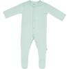imageKYTE BABY Unisex Footie Rayon Made From Bamboo Snap Closure024 MonthsSage
