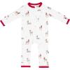 imageKYTE BABY Unisex Rayon Made From Bamboo Zippered Rompers 024 MonthsCloud Deer
