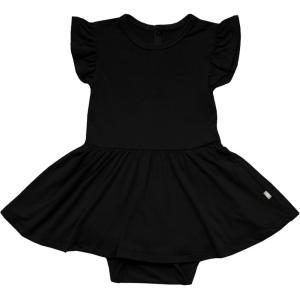 imageKYTE BABY Rayon Made from Bamboo Twirl Bodysuit DressMidnight