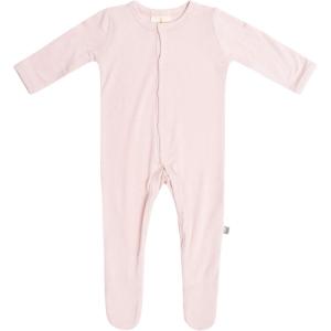 imageKYTE BABY Unisex Footie Rayon Made From Bamboo Snap Closure024 MonthsBlush