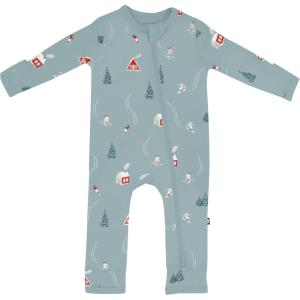 imageKYTE BABY Unisex Rayon Made From Bamboo Zippered Rompers 024 MonthsAlpine