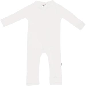 imageKYTE BABY Unisex Rayon Made From Bamboo Zippered Rompers 024 MonthsCloud